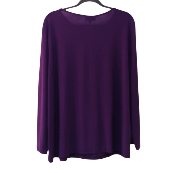 Antthony Originals: 2-Piece Pull-on Pant Set, Size 2X, Purple (NWT) - Picture 4 of 11